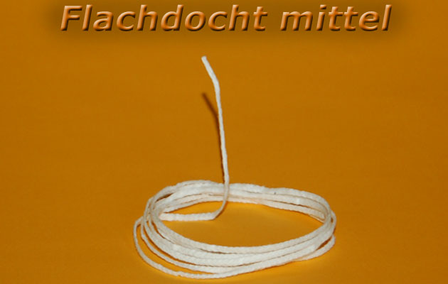 Flachdocht mittel (3x12) 10m