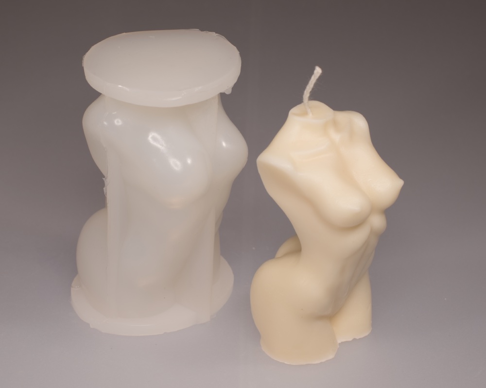 Silikonform weiblicher Torso ohne Arme