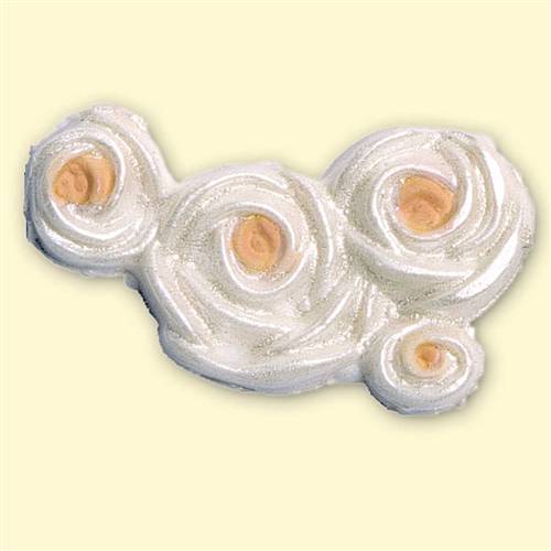 63c77148d92c2b07bfd7ecf4201c81a0 Wachsornament 6x Blütengruppe