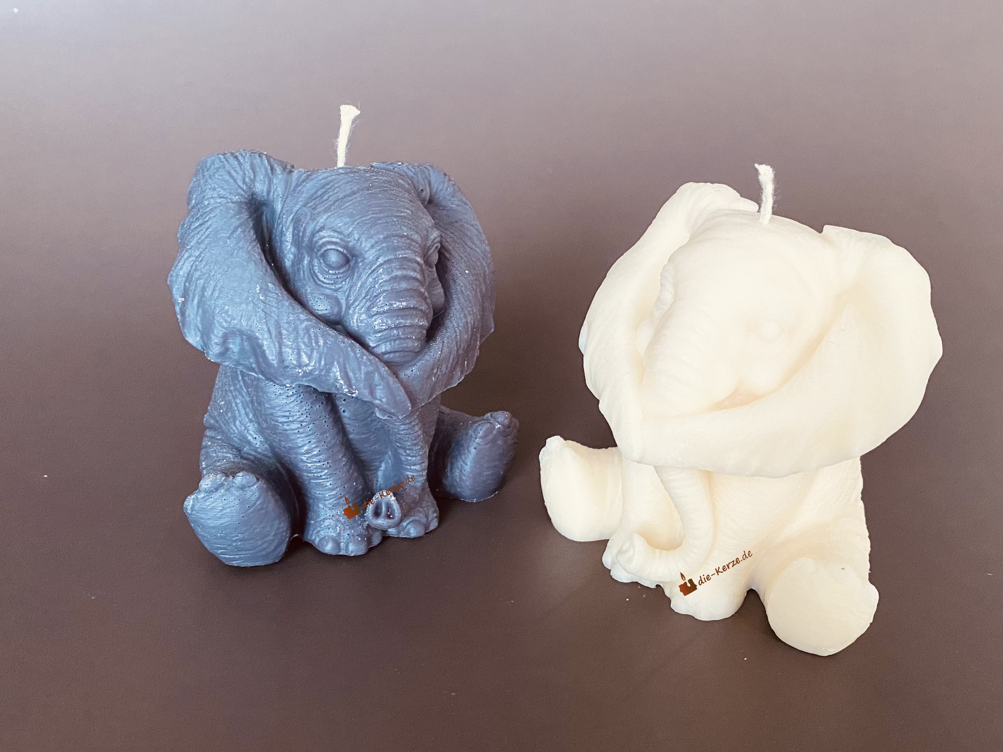 K7094 Silikonform sitzender Elefant 02