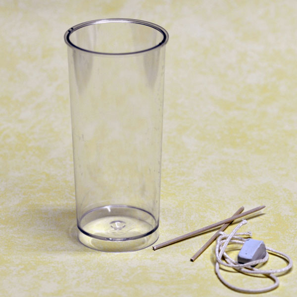 Gießform rund mittel 55x140