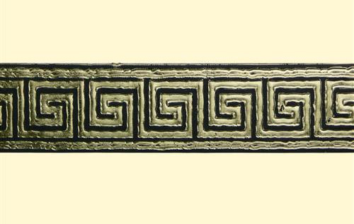 3e4d4017019d9a563db0b1ef61b8bac2 Dekorband Mäander, gold auf schwarz