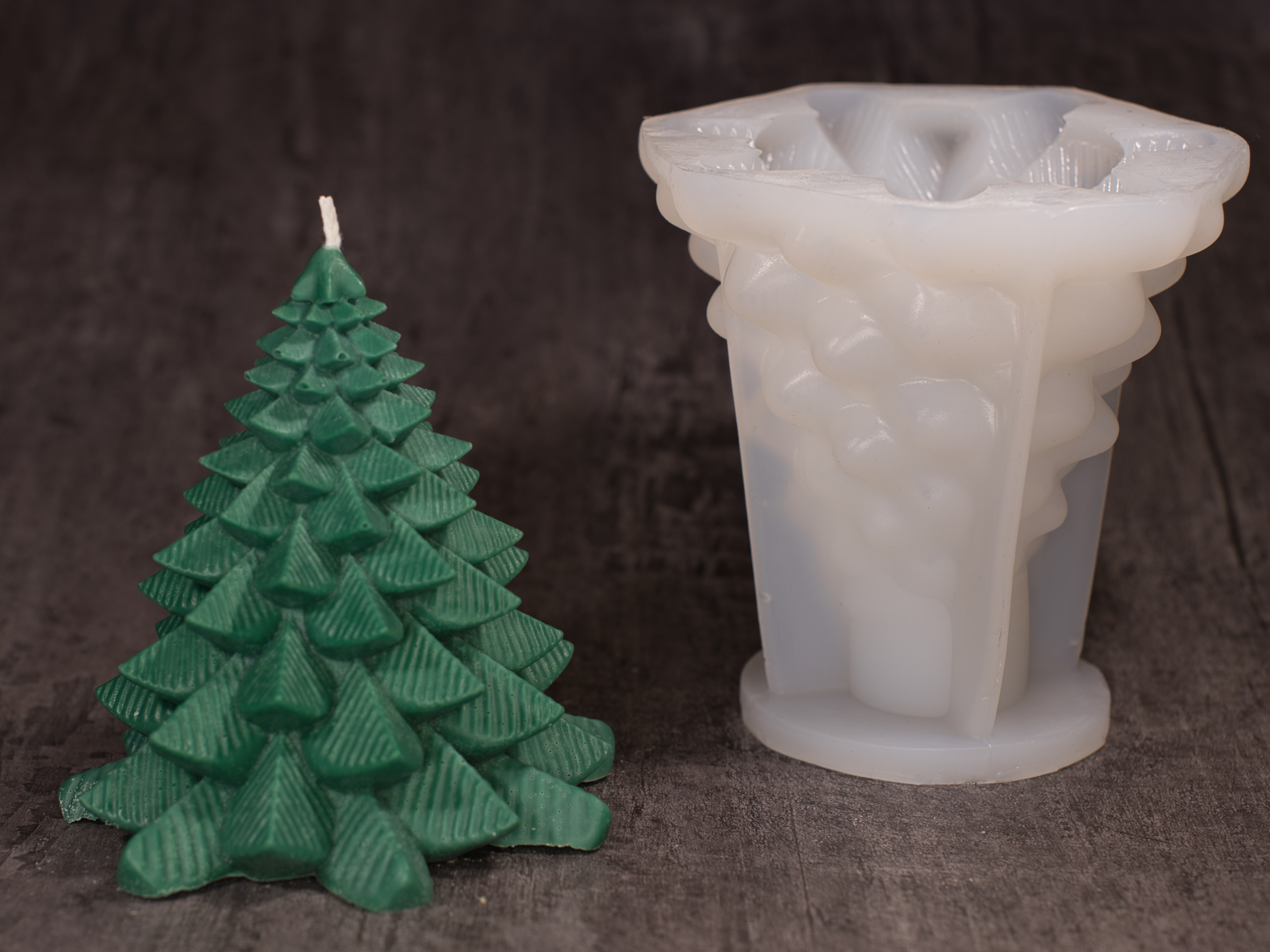 Silikonform dicker Tannenbaum Silikonform dicker Tannenbaum