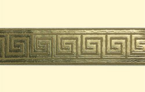 1cd2202900d3949278fea23949fc7efe Dekorband Mäander, gold auf bronze