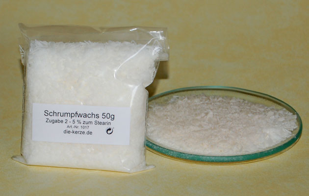 6ae950df013af44b89415aec77f0abb8 Schrumpfwachs 1 kg