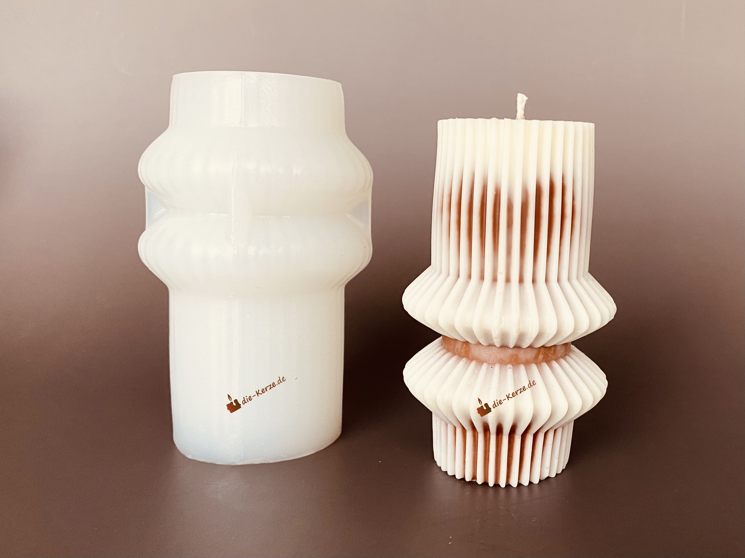 Silikonform Rillenturm K7091 Silikonform Rillenturm 01