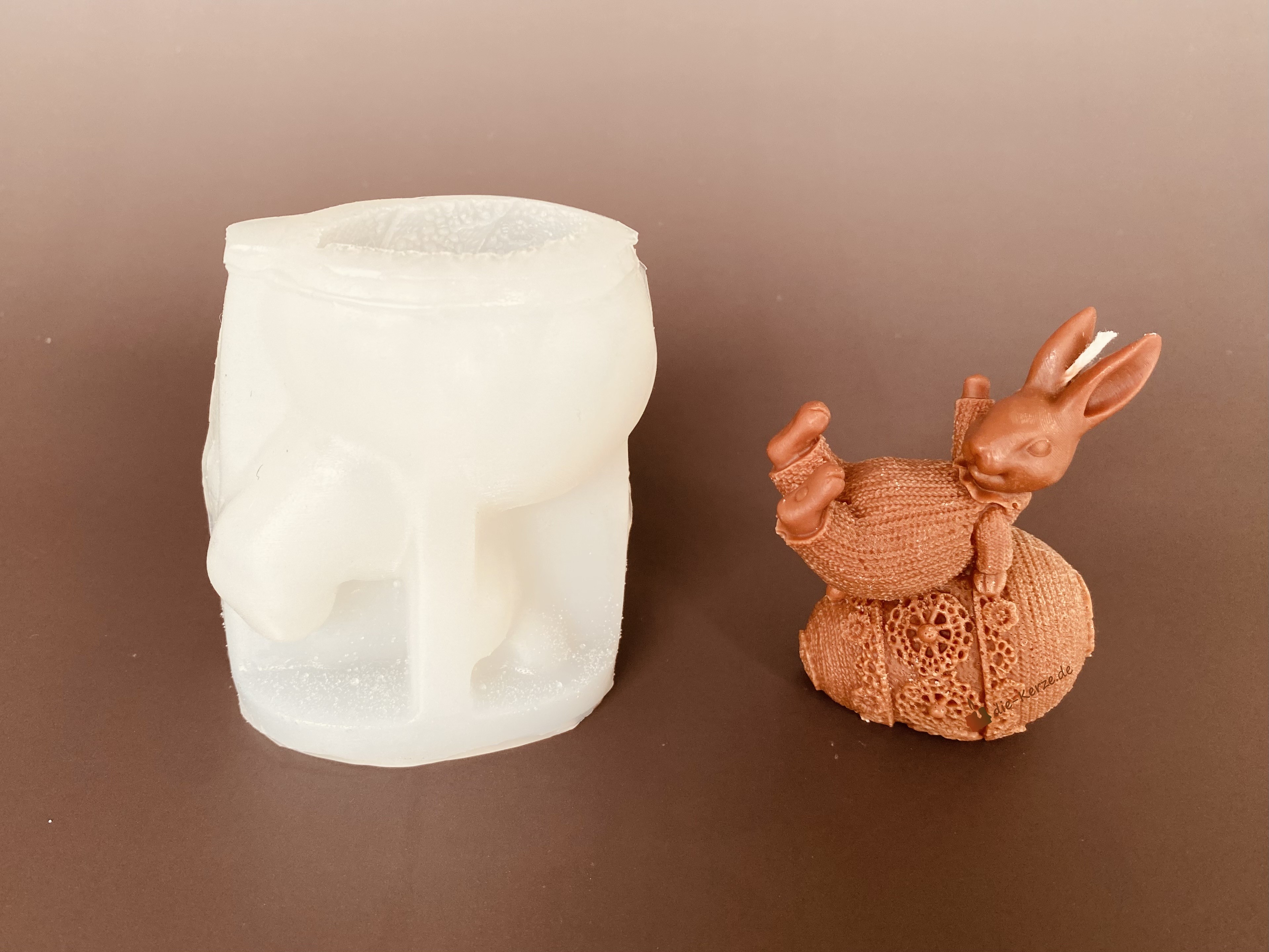 Silikonform Yoga Osterhase